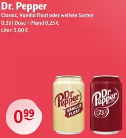 Getränke Hoffmann Dr. Pepper Angebot