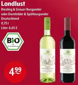 Getränke Hoffmann Landlust Riesling & Grauer Burgunder Angebot