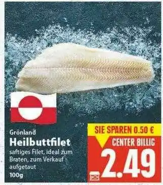 E-Center Grönland Heilbuttfilet Angebot