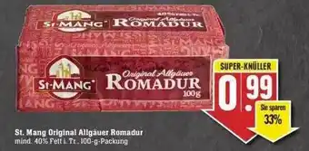 Edeka St. Mang Original Allgäuer Romadur Angebot