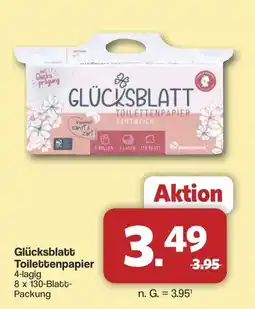 Famila Nord West Glücksblatt Toilettenpapier Angebot