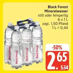 Edeka Black Forest Mineralwasser Angebot