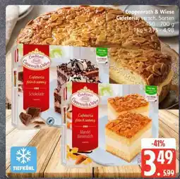 Edeka Coppenrath & Wiese Cafeteria, verschiedene Sorten Angebot