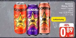 Edeka Rockstar Energy Drink Angebot