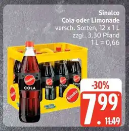 Edeka Sinalco Cola oder Limonade Angebot