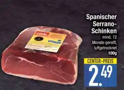 Edeka Spanischer Serrano-Schinken Angebot