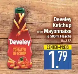Edeka Develey Ketchup oder Mayonnaise Angebot