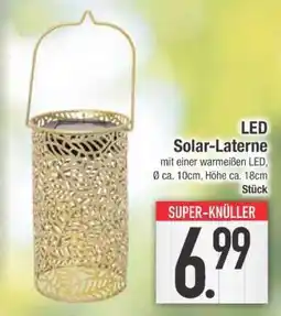 Edeka LED-Solar- Laterne Angebot
