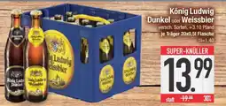 Edeka König Ludwig Dunkel oder Weissbier Angebot