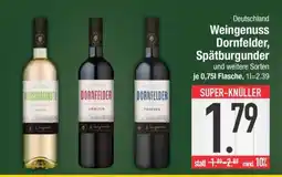 Edeka Weingenuss Dornfelder, Spätburgunder Angebot
