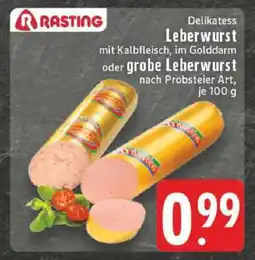 Edeka Rasting Leberwurst Angebot