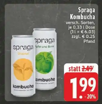 Edeka Spraga Kombucha Angebot