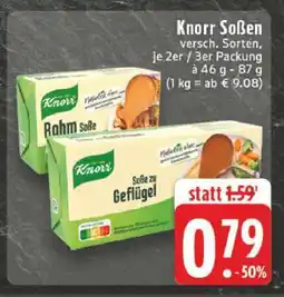 Edeka KNORR Soßen Angebot