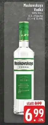 Edeka Moskovskaya Vodka Angebot
