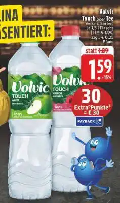 Edeka VOLVIC Touch oder Tee Angebot