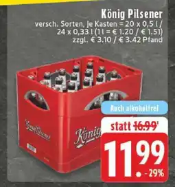 Edeka König Pilsener Angebot