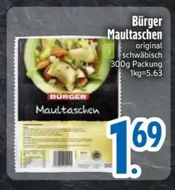 Edeka BÜRGER Maultaschen Angebot