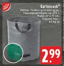 Edeka Gartensack Angebot
