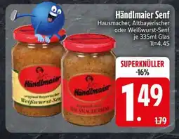 Edeka Händlmaier Senf Angebot