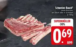 Edeka Schweine-Bauch Angebot