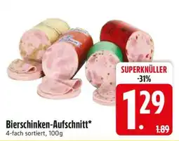 Edeka Bierschinken-Aufschnitt Angebot
