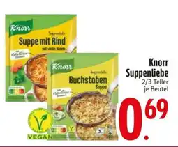 Edeka KNORR Suppenliebe Angebot