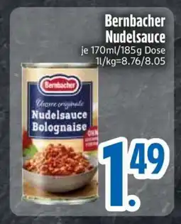 Edeka Bernbacher Nudelsauce Angebot