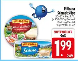 Edeka Milkana Schmelzkäse Angebot
