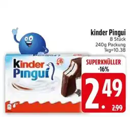 Edeka KINDER Pingui Angebot