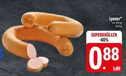 Edeka Lyoner im Ring Angebot