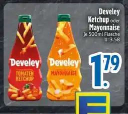 Edeka Develey Ketchup oder Mayonnaise Angebot