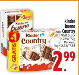 Edeka Kinder Bueno oder Country Angebot