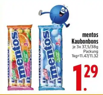 Edeka mentos Kaubonbons Angebot