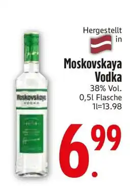 Edeka Moskovskaya Vodka Angebot