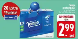 Edeka Tempo Taschentücher Angebot