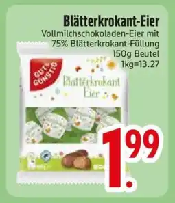 Edeka Blätterkrokant Eier Angebot