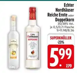 Edeka Echter Nordhäuser Reiche Ernte oder Doppelkorn Angebot