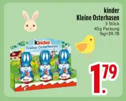 Edeka kinder Kleine Osterhasen Angebot