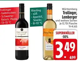 Edeka Württemberg Trollinger, Lemberger Angebot