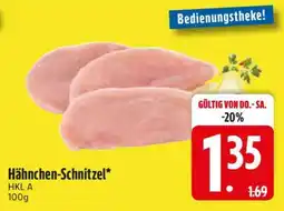 Edeka Hähnchen- schnitzel Angebot