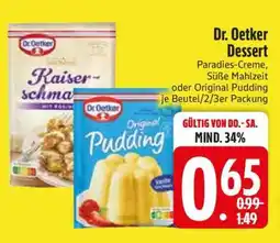 Edeka Dr. Oetker Dessert Angebot