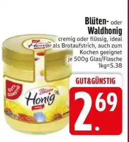 Edeka Blüten- oder Waldhonig Angebot