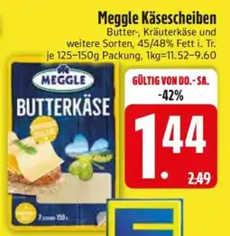 Edeka Meggle Käsescheiben Angebot