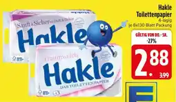 Edeka Hakle Toilettenpapier Angebot