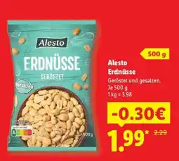 Lidl Alesto Erdnüsse Angebot