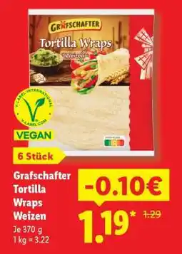 Lidl Grafschafter Tortilla Wraps Weizen Angebot
