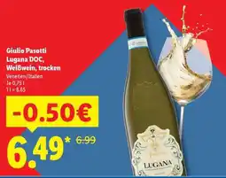 Lidl Giulio Pasotti Lugana DOC, Weißwein, trocken Angebot