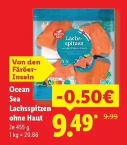 Lidl Ocean Sea Lachsspitzen ohne Haut Angebot