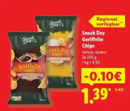 Lidl Snack Day Geriffelte Chips Angebot