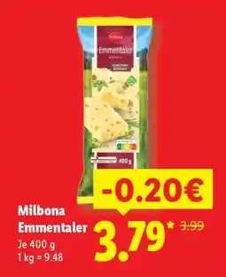Lidl Milbona Emmentaler Angebot